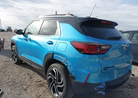 2025 Chevrolet Trailblazer Awd Rs z USA, uszkodzony, nr VIN KL79MUSL2SB091125